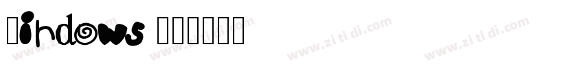 Windows TV字体转换